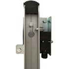 Wall holder for pit ladder type J, with position switch
